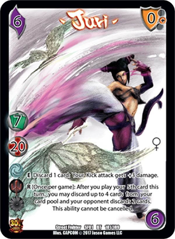 Image for Juri (Street Fighter CCG) (181) - UniVersus