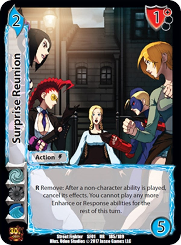 Image for Surprise Reunion (Street Fighter CCG) (185) - UniVersus