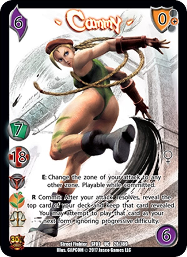 Image for Cammy (Street Fighter CCG) (28) - UniVersus