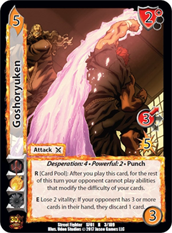Image for Goshoryuken (Street Fighter CCG) (3) - UniVersus
