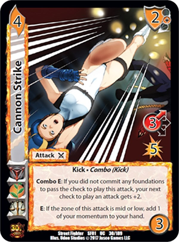 Image for Cannon Strike (Street Fighter CCG) (30) - UniVersus