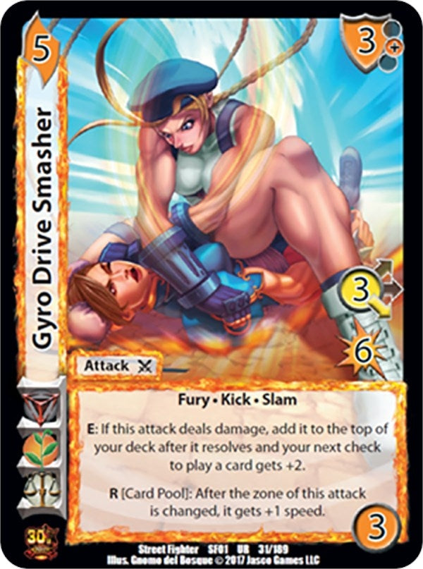 Image for Gyro Drive Smasher (Street Fighter CCG) (31) - UniVersus
