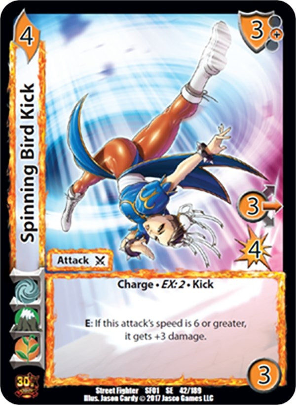 Image for Spinning Bird Kick (Street Fighter CCG) (42) - UniVersus