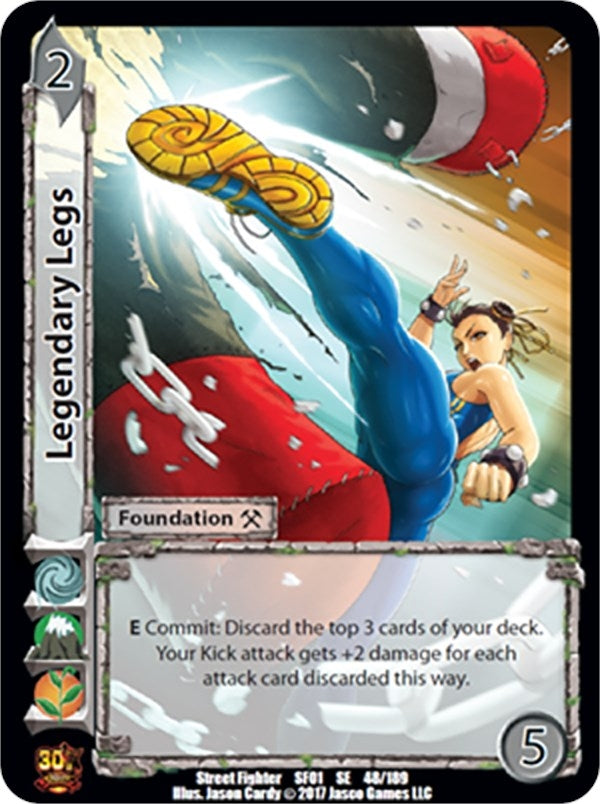 Image for Legendary Legs (Street Fighter CCG) (48) - UniVersus