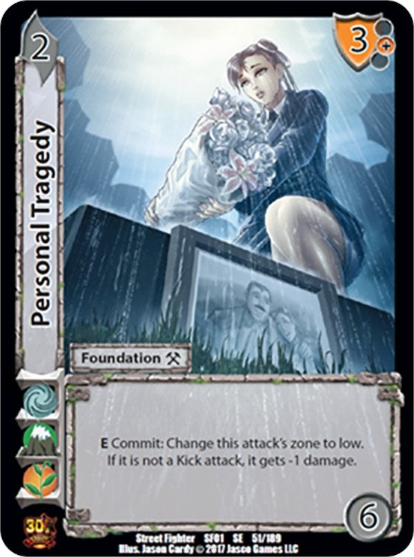 Image for Personal Tragedy (Street Fighter CCG) (51) - UniVersus