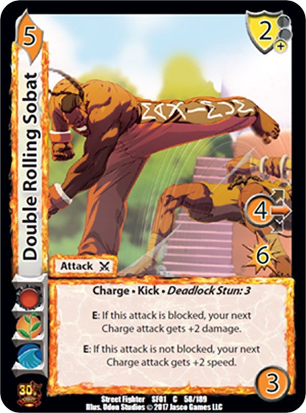 Image for Double Rolling Sobat (Street Fighter CCG) (58) - UniVersus