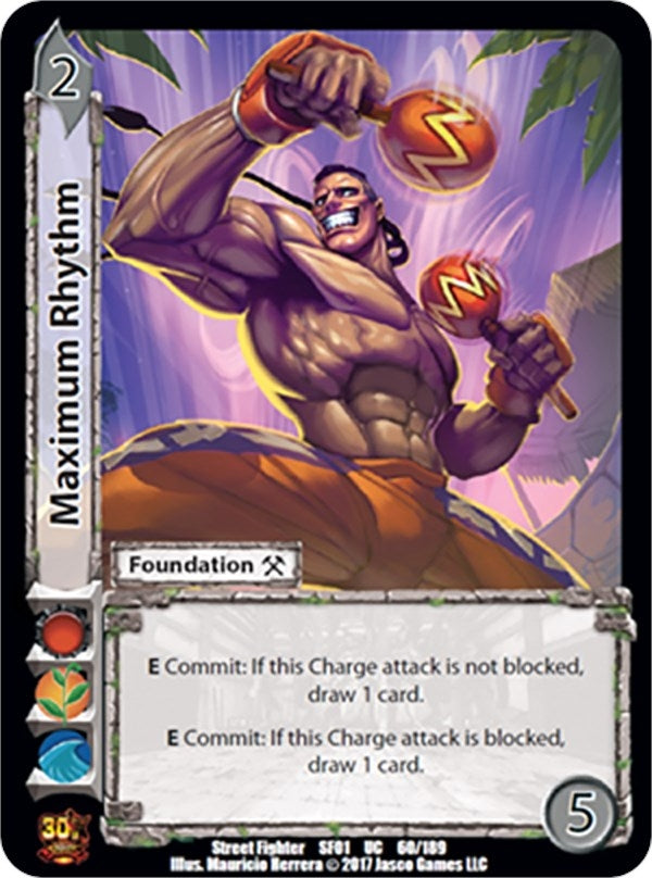 Image for Maximum Rhythm (Street Fighter CCG) (60) - UniVersus
