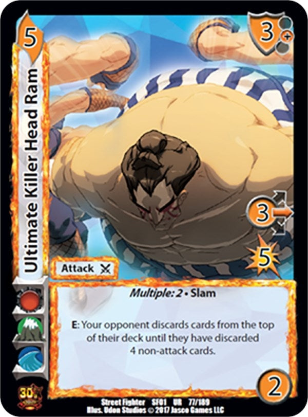 Image for Ultimate Killer Head Ram (Street Fighter CCG) (77) - UniVersus