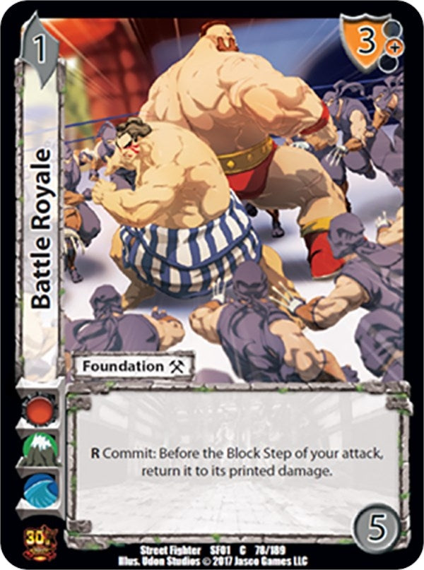 Image for Battle Royale (Street Fighter CCG) (78) - UniVersus