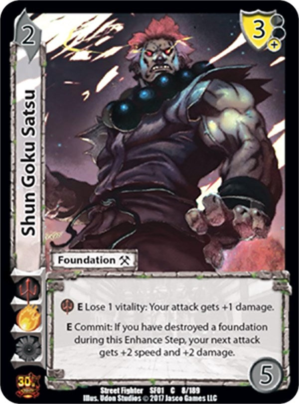 Image for Shun Goku Satsu (Street Fighter CCG) (8) - UniVersus