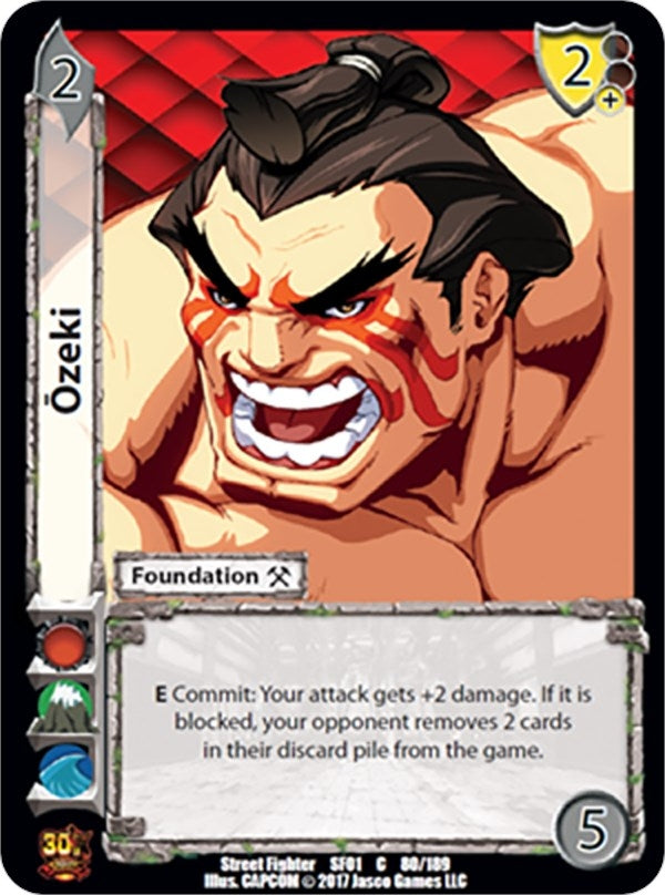 Image for Ozeki (Street Fighter CCG) (80) - UniVersus