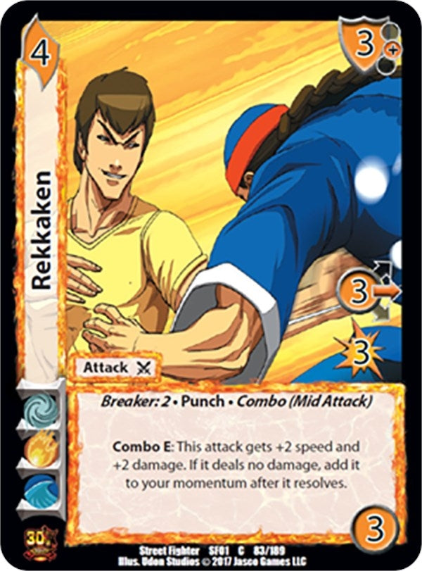 Image for Rekkaken (Street Fighter CCG) (83) - UniVersus