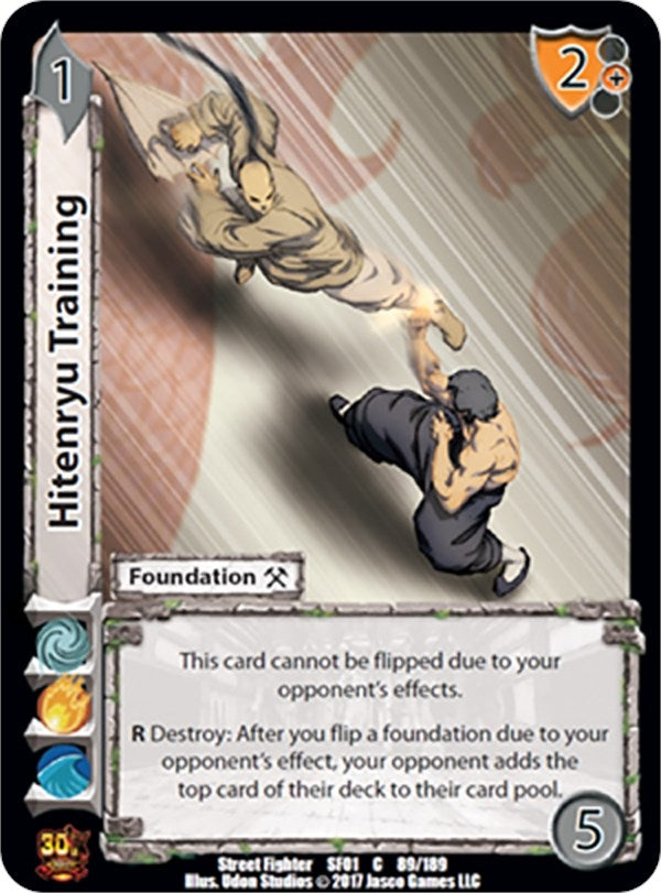 Image for Hitenryu Training (Street Fighter CCG) (89) - UniVersus