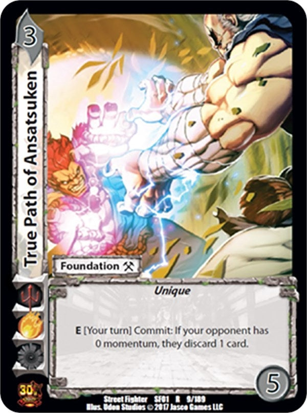 Image for True Path of Ansatsuken (Street Fighter CCG) (9) - UniVersus