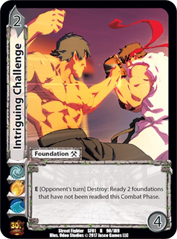 Image for Intriguing Challenge (Street Fighter CCG) (90) - UniVersus