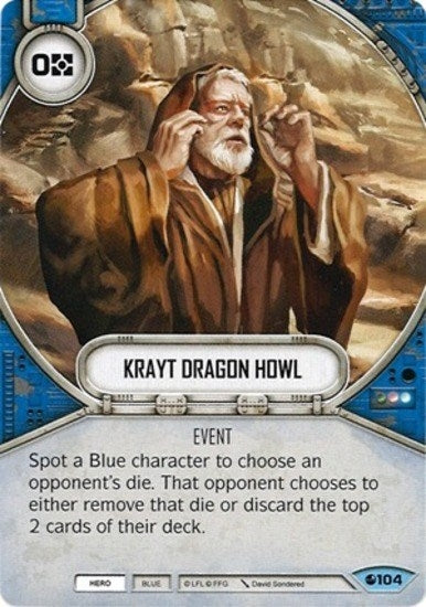 Image for Krayt Dragon Howl (Spirit of Rebellion) (104) - Star Wars: Destiny