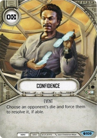 Image for Confidence (Spirit of Rebellion) (109) - Star Wars: Destiny