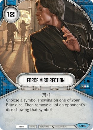 Image for Force Misdirection (Awakenings) (116) - Star Wars: Destiny