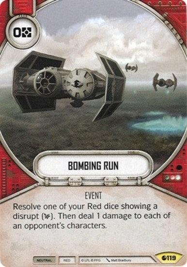 Image for Bombing Run (Spirit of Rebellion) (119) - Star Wars: Destiny