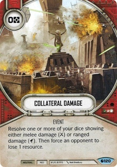 Image for Collateral Damage (Spirit of Rebellion) (120) - Star Wars: Destiny