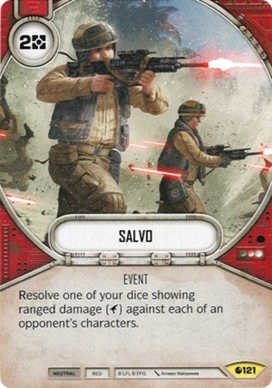 Image for Salvo (Spirit of Rebellion) (121) - Star Wars: Destiny