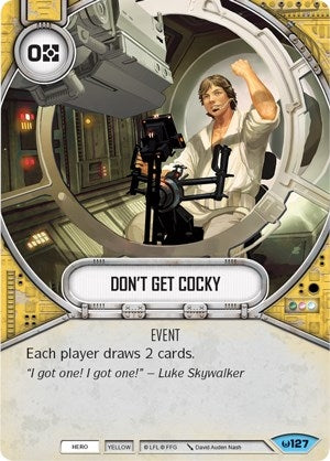 Image for Don't Get Cocky (Awakenings) (127) - Star Wars: Destiny