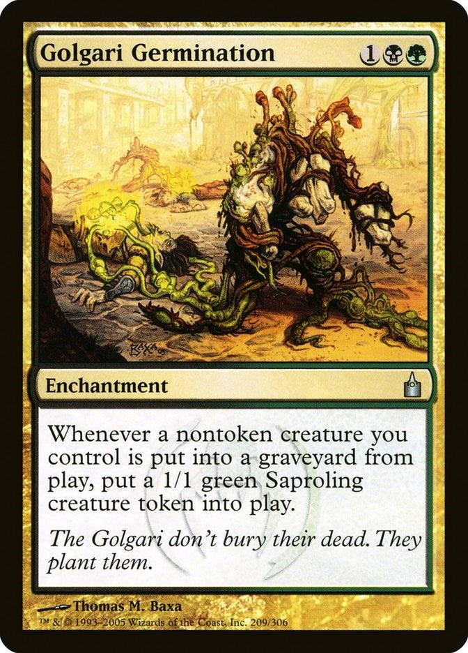 Image for Golgari Germination (Ravnica: City of Guilds) (209) - Magic: The Gathering