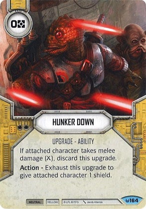 Image for Hunker Down (Awakenings) (164) - Star Wars: Destiny