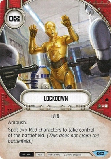 Image for Lockdown (Spirit of Rebellion) (63) - Star Wars: Destiny