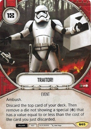 Image for Traitor! (Spirit of Rebellion) (65) - Star Wars: Destiny