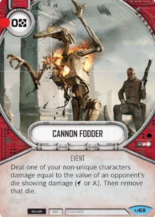 Image for Cannon Fodder (Awakenings) (68) - Star Wars: Destiny