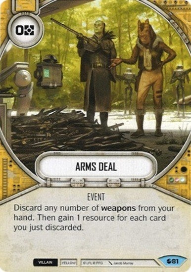 Image for Arms Deal (Spirit of Rebellion) (81) - Star Wars: Destiny