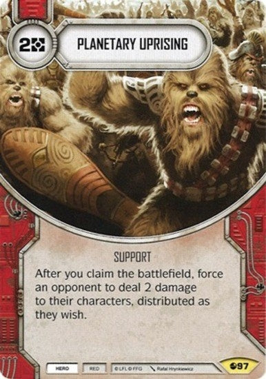 Image for Planetary Uprising (Spirit of Rebellion) (97) - Star Wars: Destiny