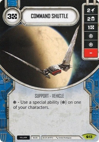 Image for Command Shuttle (Spirit of Rebellion) (13) - Star Wars: Destiny