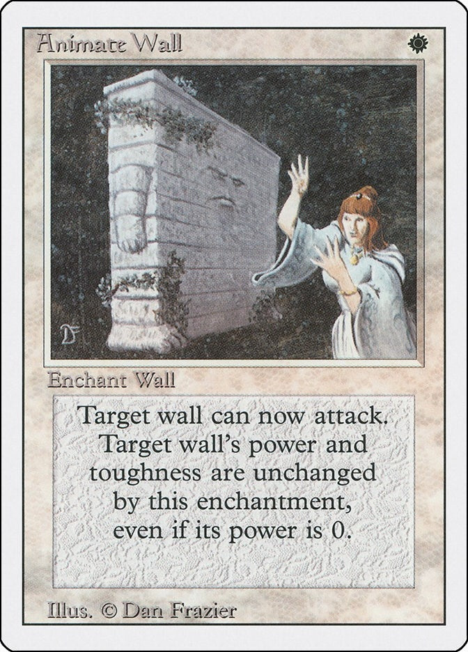 Image for Animate Wall (Revised Edition) - Magic: The Gathering