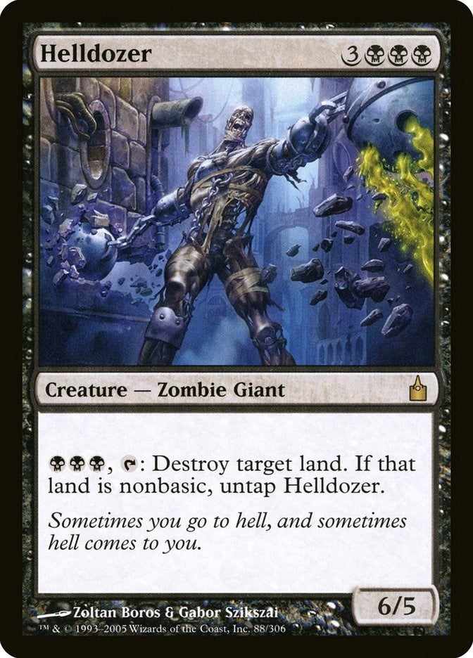 Image for Helldozer (Ravnica: City of Guilds) (88) - Magic: The Gathering