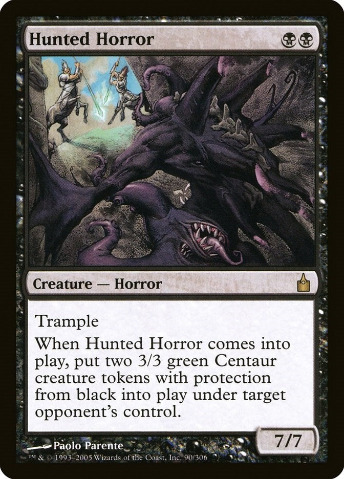 Image for Hunted Horror (Ravnica: City of Guilds) (90) - Magic: The Gathering