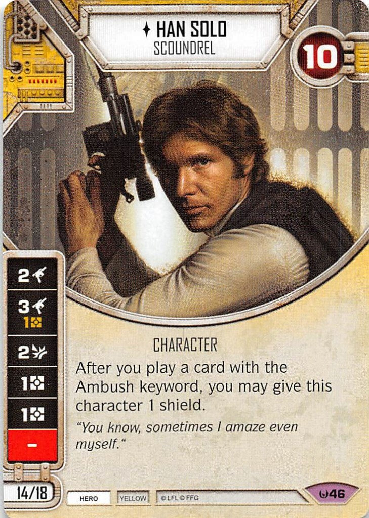 Image for Han Solo - Scoundrel (Awakenings) (46) - Star Wars: Destiny