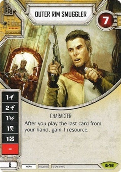Image for Outer Rim Smuggler (Spirit of Rebellion) (46) - Star Wars: Destiny