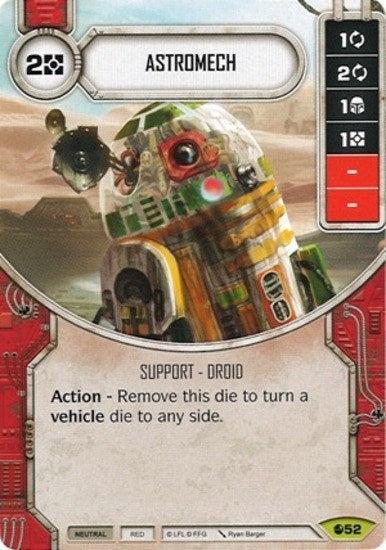 Image for Astromech (Spirit of Rebellion) (52) - Star Wars: Destiny