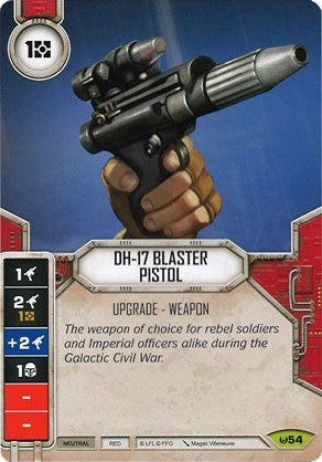 Image for DH-17 Blaster Pistol (Awakenings) (54) - Star Wars: Destiny