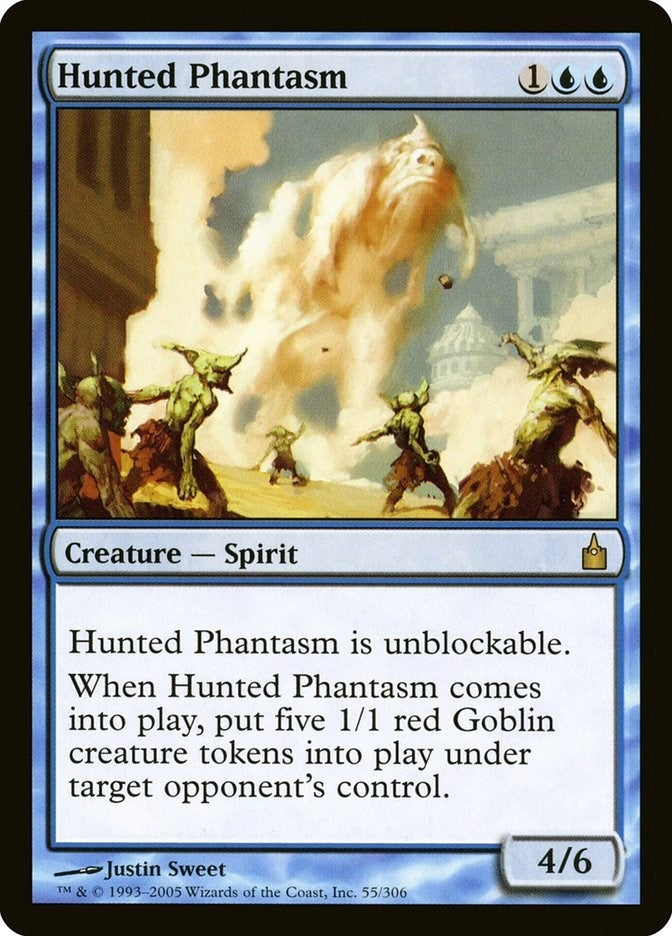 Image for Hunted Phantasm (Ravnica: City of Guilds) (55) - Magic: The Gathering
