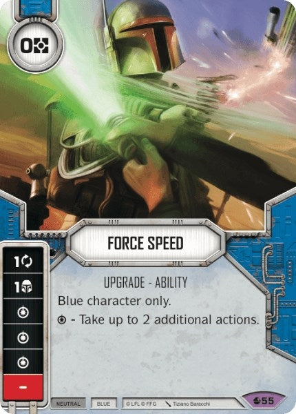 Image for Force Speed (Spirit of Rebellion) (55) - Star Wars: Destiny