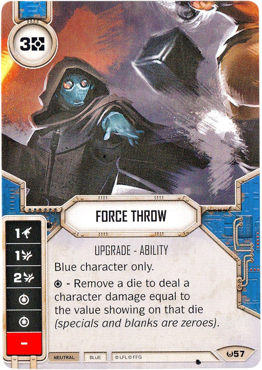 Image for Force Throw (Awakenings) (57) - Star Wars: Destiny