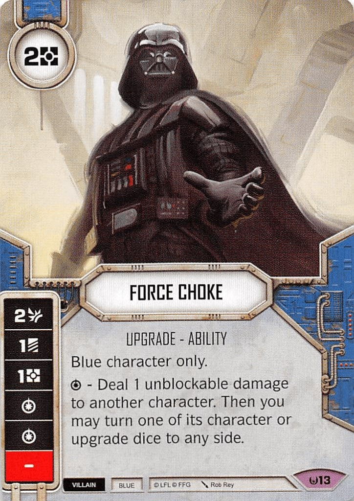 Image for Force Choke (Card Only) (Awakenings) (13) - Star Wars: Destiny