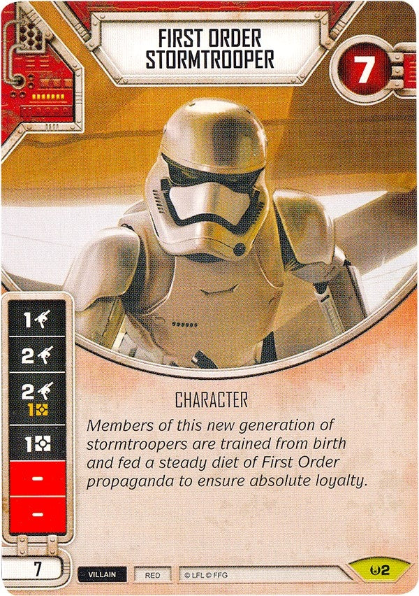 Image for First Order Stormtrooper (Card Only) (Awakenings) (2) - Star Wars: Destiny