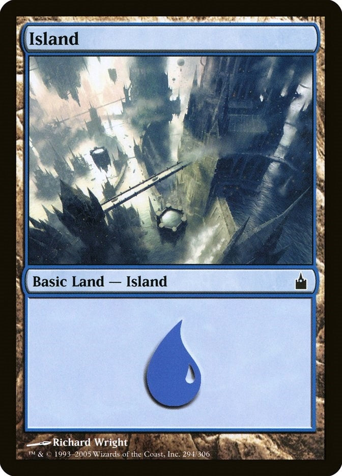 Image for Island (294) (Ravnica: City of Guilds) (294) - Magic: The Gathering