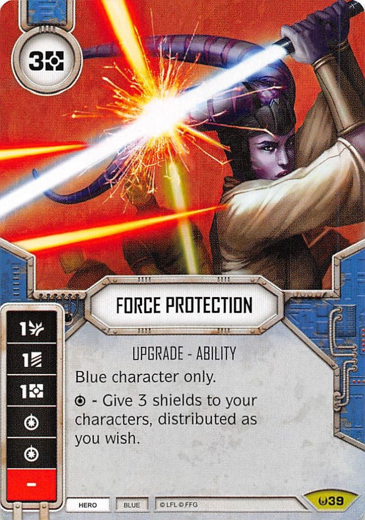 Image for Force Protection (Card Only) (Awakenings) (39) - Star Wars: Destiny
