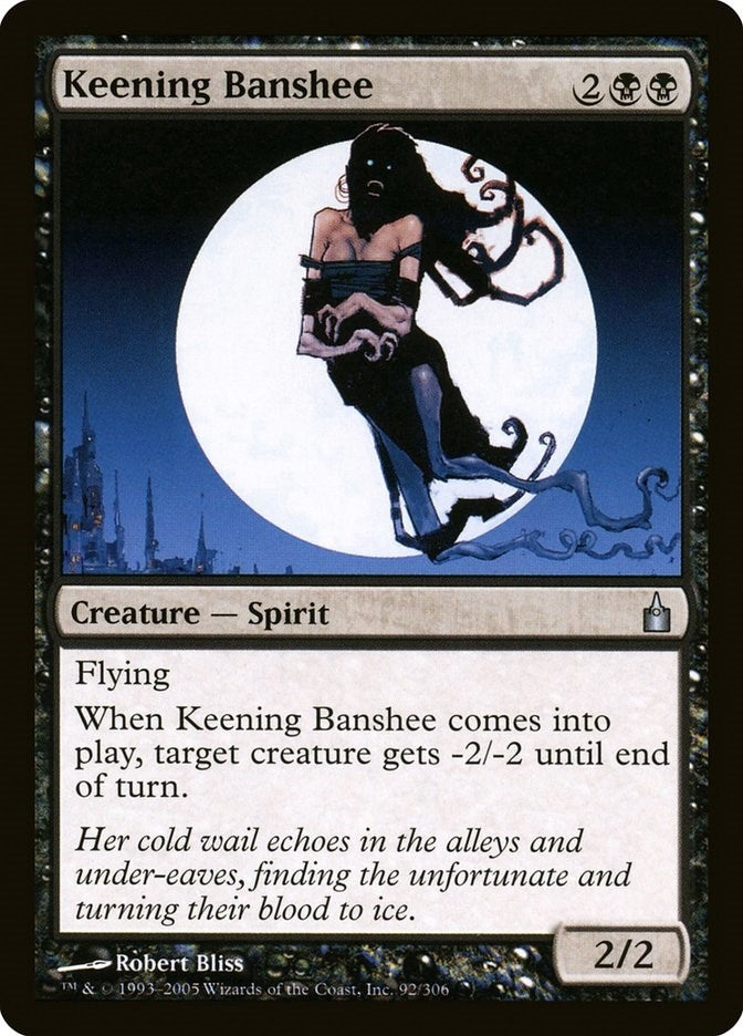 Image for Keening Banshee (Ravnica: City of Guilds) (92) - Magic: The Gathering