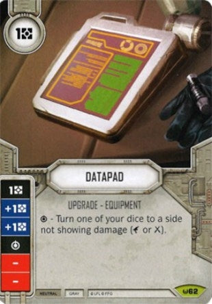 Image for Datapad (Card Only) (Awakenings) (62) - Star Wars: Destiny